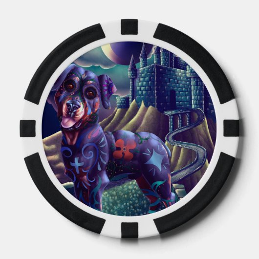 Aangepaste poker chips (Voorkant)