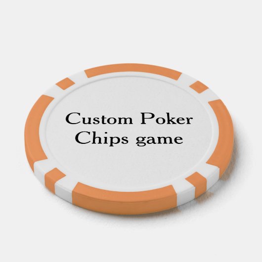 aangepaste Poker Chips-spellen Chips (Enkel)