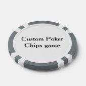 aangepaste Poker Chips-spellen Chips (Enkel)