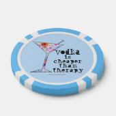AANGEPASTE POKERCHIPS, VODKA IS GOEDKOPER DAN THER POKERCHIPS (Enkel)