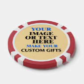 Aangepaste pokerfiches, gepersonaliseerd casino-sp poker chips (Enkel)