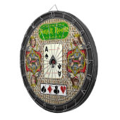 Aangepaste pokerruimte dartbord (Voorkant Rechts)
