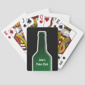 Aangepaste pokerspeelkaarten met bierfles speelkaarten (Achterkant)