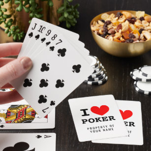 Aangepaste pokerverpakking voor speelkaartencadeau pokerkaarten