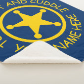 Aangepaste politie-politie om te beschermen en te  sherpa deken (3/4)