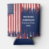 Aangepaste politieke campagne blikjeskoeler (Voorkant)