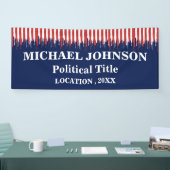  Aangepaste politieke campagne  Spandoek (Beurs)