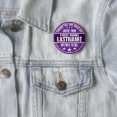 Aangepaste politieke campagneknop ronde button 5,7 cm (In situ)