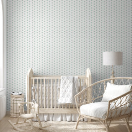 Aangepaste polka dot sage behang