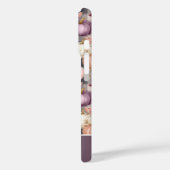 Aangepaste pompoen en bloemen geruite patroon  Case-Mate iPhone case (Achterkant / Links)