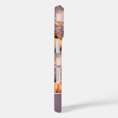 Aangepaste pompoen en bloemen geruite patroon Case-Mate iPhone case (Achterkant / Rechts)