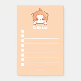Aangepaste Pompoen Mochi takenlijst Post-it notiti Post-it® Notes