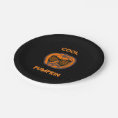 Aangepaste pompoenen met speciale Borden Papieren Bordje (Gekanteld)