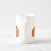 Aangepaste pompoenMok Porselein Kop (Achterkant)