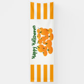 Aangepaste pompoenpatch spandoek (Verticaal)