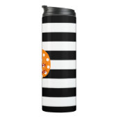 Aangepaste pompoenspecerij met gestreepte tumbler thermosbeker (Geroteerd rechts)