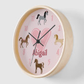 Aangepaste pony's en roze hartritme (Hoek)