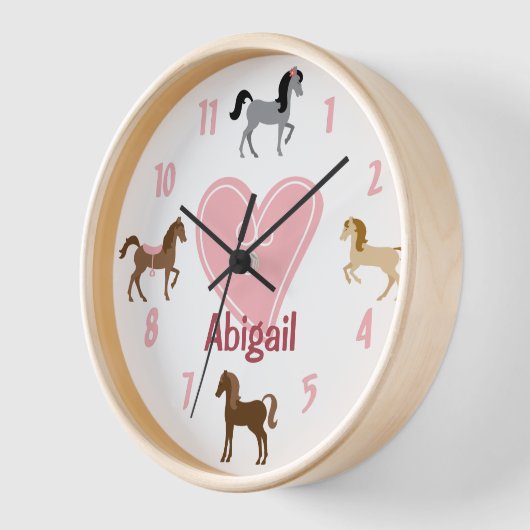 Aangepaste  pony's en roze hartritme (Hoek)