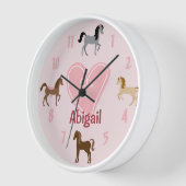 Aangepaste  pony's en roze hartritme (Hoek)