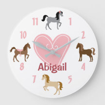 Aangepaste  pony's en roze hartritme