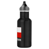 Aangepaste Poolse flessen voor water onder de vlag (Rechts)