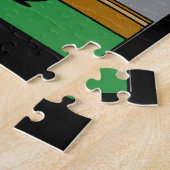 Aangepaste poolspeler Billiards Jigzaag Puzzle Legpuzzel (Zijkant)