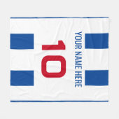 Aangepaste poort fleece deken (Voorkant (Horizontaal))