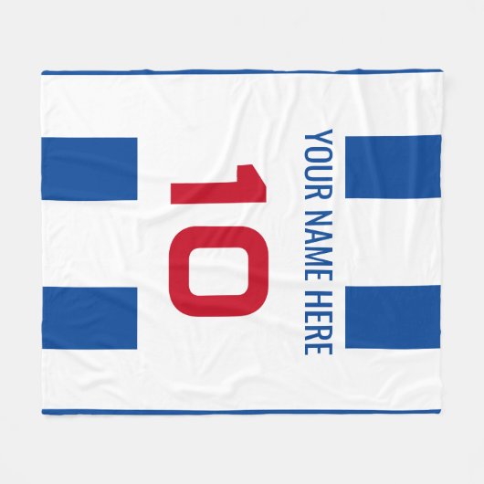 Aangepaste poort fleece deken (Voorkant (Horizontaal))