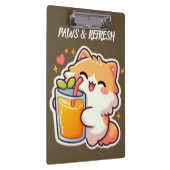 Aangepaste Pootjes en Refresh Cute Kat Ontwerp Klembord (Rechts)