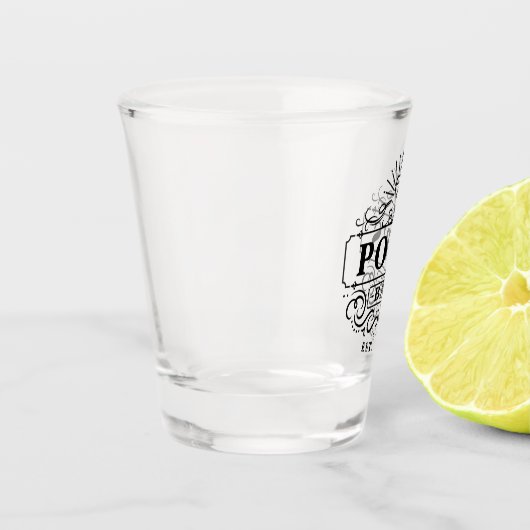 Aangepaste Pop balk Jaar van opgeblazen heet glas (Links)