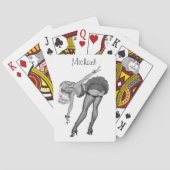 Aangepaste  pop-upspeelkaarten pokerkaarten (Achterkant)