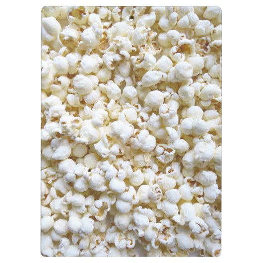 Aangepaste Popcorn textuur Fotografie Klembord (Achterkant)