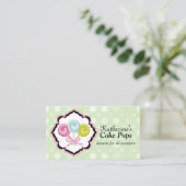 Aangepaste Poppen bakkerij Visitekaartje (Staand voorkant)