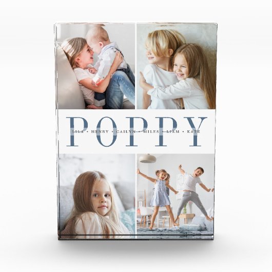 Aangepaste poppengrootkinderen fotoblokken (Voorkant)