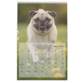 Aangepaste Poppy-hond 2026 Agenda Kalender (Mar 2027)
