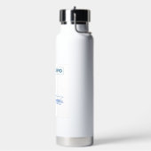 Aangepaste Porto Cervo Zeiljacht Luxe Waterfles (Links)