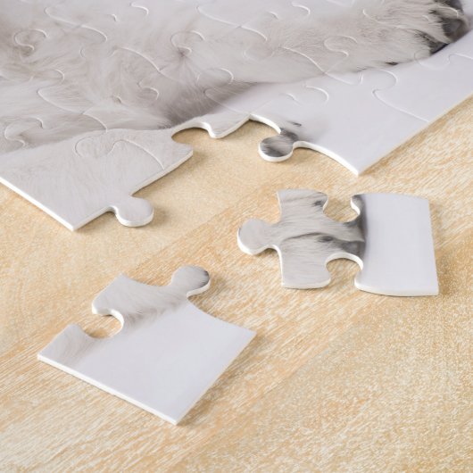 Aangepaste portret gouden honkhond: legpuzzel (Zijkant)