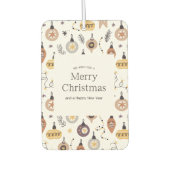 Aangepaste Portret Rechthoek Luchtverfrisser, Pine Luchtverfrisser (Voorkant)