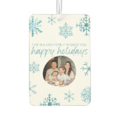 Aangepaste Portret Rechthoek Luchtverfrisser, Pine Luchtverfrisser (Achterkant)