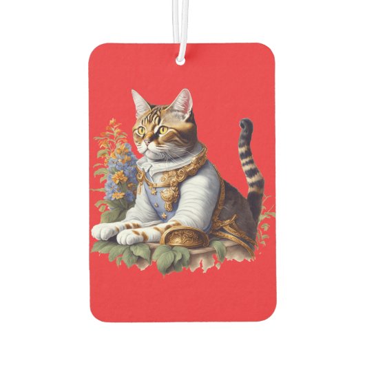 Aangepaste Portret Rechthoek Luchtverfrisser, Pine Luchtverfrisser (Achterkant)