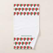 Aangepaste PORTUGAL FLAG Bad Handdoek (Handdoek)