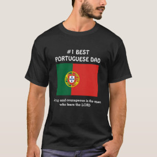 Aangepaste PORTUGESE DAD T-shirt