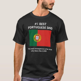Aangepaste PORTUGESE DAD T-shirt