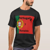 Aangepaste Portugese trots T-shirt (Voorkant)