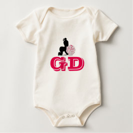 Aangepaste positie netball player thema romper