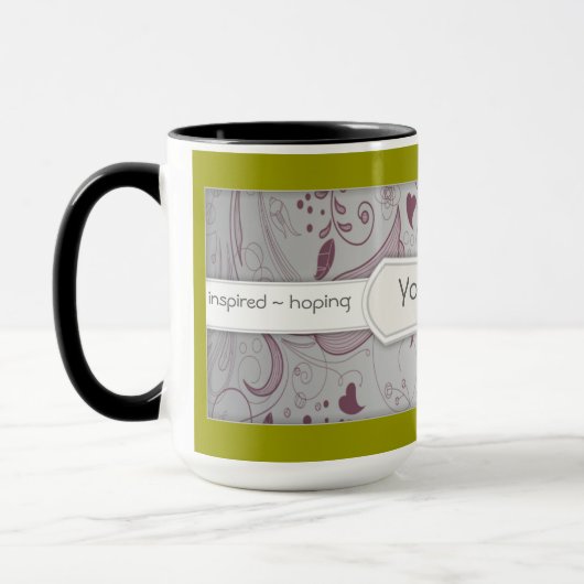 Aangepaste positieve bevestigingsflens mok (Links)