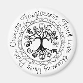 Aangepaste positieve woorden magneet (Voorkant)