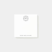 Aangepaste Post-it® notes Monogrammen (Voorkant)