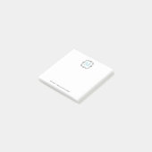 Aangepaste Post-it® notes Monogrammen (Schuin)