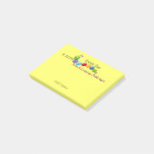 Aangepaste Post-it® notes voor spraaktaalpatholoog (Schuin)